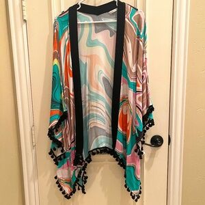 Trina Turk Spa Nazare Kimono Cover-up